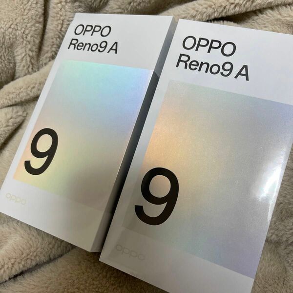 OPPO Reno9A ワイモバイル版 ブラック＆ホワイト　新品未開封