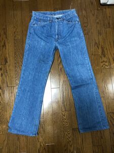 70’s リーバイス 517Levi’s オリジナルヴィンテージ ブーツカットフレアー当時物オレンジタブタロン42ボタン裏8