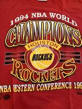 90s NBAヒューストンロケッツヴィンテージTシャツジョーダンブルズジョンソンレイカーズマジックジョンソン初期レアピストンズサンズ_画像4