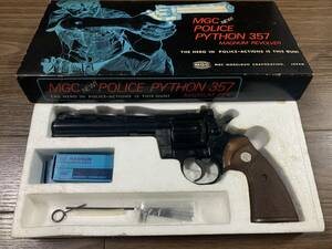 **.MGC Colt NEW Police python 357 Magnum 6 -inch cartridge departure fire ending. used model gun 