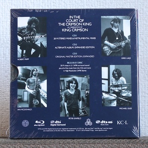 4枚組/CD/ブルーレイ/キング・クリムゾン/クリムゾン・キングの宮殿/50周年/King Crimson/In the Court of the Crimson King/50th/Blu-rayの画像2
