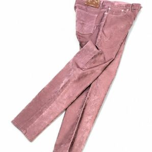 正規品 Dior x Travis Scott Cactus Jack Slim-Fit Jeans ディオール×トラビススコット カクタスジャック ロゴパンツ ダークピンク31JK-9の画像4