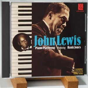 【廃盤 レア 日本企画 ロブスター企画】ジョン・ルイス　ハンク・ジョーンズ　JOHN LEWIS　PIANO PLAYHOUSE FEATURING HANK JONES　ライブ