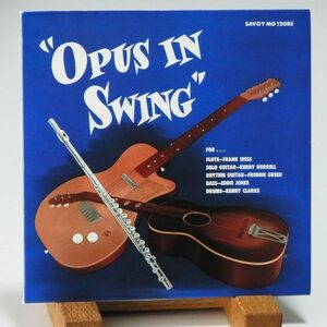 【廃盤 紙ジャケ】フランク・ウェス　OPUS IN SWING　KENNY BURRELL　KENNY CLARK　