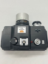 K1467■ MINOLTA 110 ZOOM SLR ミノルタ コンパクト フィルムカメラ レンズ ROKKOR-MACRO 1:4.5 25-50mm 取説 ケース付 レトロ ビンテージ _画像3