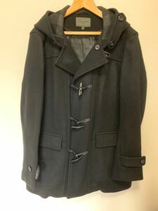 ユニクロ UNIQLO ダッフルコート 黒 XL USED品