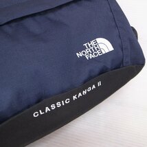 5381T【本物保証】 THE NORTH FACE ザ ノースフェイス ボディバッグ CLASSIC KANGA 2 クラシックカンガ2 ネイビー 美品_画像5