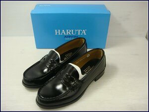 5204 未使用保管品 HARUTA ハルタ ARVIN 4514 学生 ローファー 24.5cm