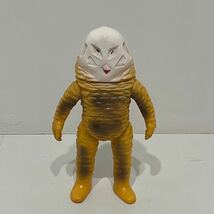 ミントコンディション ブルマァク ザラブ星人 70s 当時物 スタンダードサイズ 凶悪宇宙人 ソフビ ウルトラ 怪獣 円谷プロ 昭和 レトロ_画像9