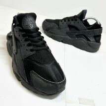 美品★NIKE/ナイキ★Air Huarache/エア ハラチ★634835-009★トリプルブラック★黒黒黒★24cm_画像2