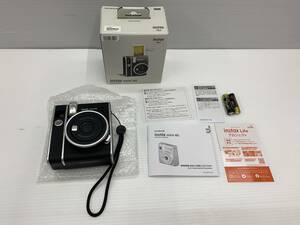 105-KE1130-60: 富士フィルム チェキカメラ instax mini40 INS MINI 40 通電確認済