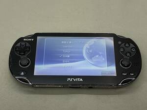 60-y14338-60s PSVITA PCH-1100 本体 ブラック ジャンク品