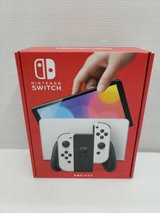 56-KG1681-100: ニンテンドースイッチ 有機ELモデル Joy-Con(L)/(R) ホワイト HEG-S-KAAAA 未使用品