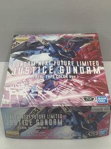 72-KT4077-120r 1/100 MG ZGMF-X09A ジャスティスガンダム リアルタイプカラーVer 機動戦士ガンダムSEED GUNDAM NEXT FUTURE限定 未組立品