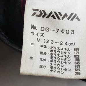 127-y13715-60: DAIWA ダイワ フィンガーレス手袋 フィッシング グローブ Mサイズ の画像6
