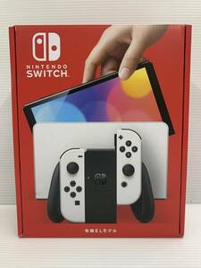 56-KG1700-100s ニンテンドースイッチ 有機ELモデル Joy-Con(L)/(R) ホワイト HEG-S-KAAAA 未使用品