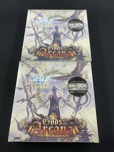 81-y14126-60s シャドウバースエボルヴ ブースターパック Gods of the Arcana 2BOXセット シュリンク未開封品