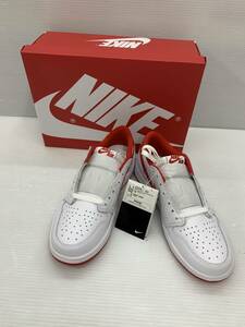 153-KB2147-100r Nike Air Jordan1 Retro Low OG White and University Red ナイキ エアジョーダン1 CZ0790-161 26.5cm タグ付き未使用品