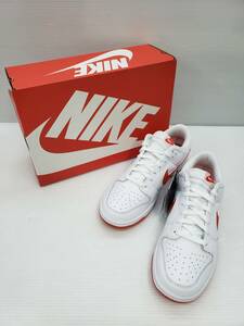 153-KB2173-100: Nike Dunk Low Retro Picante Red ナイキ ダンク ロー レトロ ピカンテレッド DV0831-103 タグ付き未使用品 