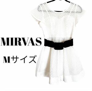 MIRVAS 渋谷109 ワンピース　春夏　レディース　白 スカート チュニック