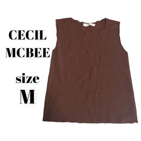 セシルマクビー CECIL Mc BEE レディース タンクトップ