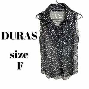 DURAS デュラス ブラウス 半袖 タンクトップ レディース