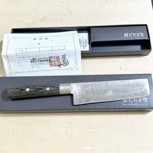 . порез кухонный нож коробка есть б/у Echizen удар . режущий инструмент нержавеющая сталь klato