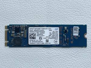 6016　中古 システムメモリ・アクセラレータ Intel　OPTANE Memoy M10　MEMPEK1J016GAL　PCIe M.2 2280 Nvme SSD 16GB 正常判定