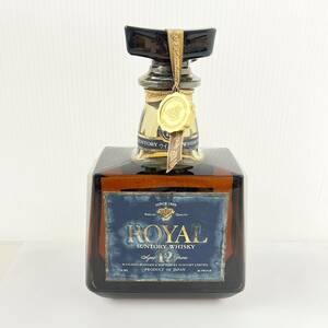 15833/【未開栓】ROYAL SUNTORY WHISKY 12年 サントリー ウイスキー ローヤル プレミアム 青 720ml 43% 洋酒