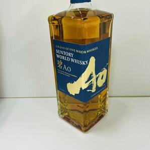 15915/【未開栓】SUNTORY WORLD WHISKY 碧 AO サントリー ワールド ウイスキー 700ml 43% 洋酒 箱付の画像2