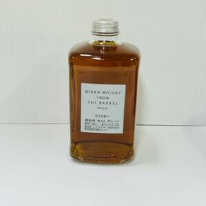 15843/【未開栓】NIKKA WHISKY FROM THE BARREL ニッカ ウイスキー フロム ザ バレル 500ml 51% 洋酒