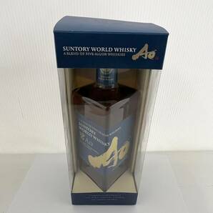 15969/【未開栓】SUNTORY WORLD WHISKY 碧 AO サントリー ワールド ウイスキー 700ml 43% 洋酒 箱付の画像2