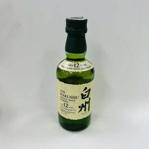 ●○16365/【未開栓】白州 12年 SINGLE MALT WHISKY HAKUSHU ミニボトル 50ml 43% 洋酒 ウイスキー○●