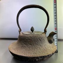 鉄瓶 時代物 骨董品 煎茶道具 _画像9