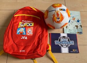 JFA スターターキット ポケモン サッカーボール 軽量3号球 リュックサック