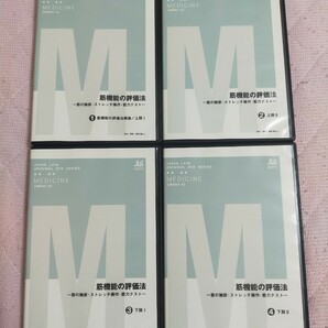 筋機能の評価法～筋の触診・ストレッチ操作・筋力テスト～（全４枚）ME64-S