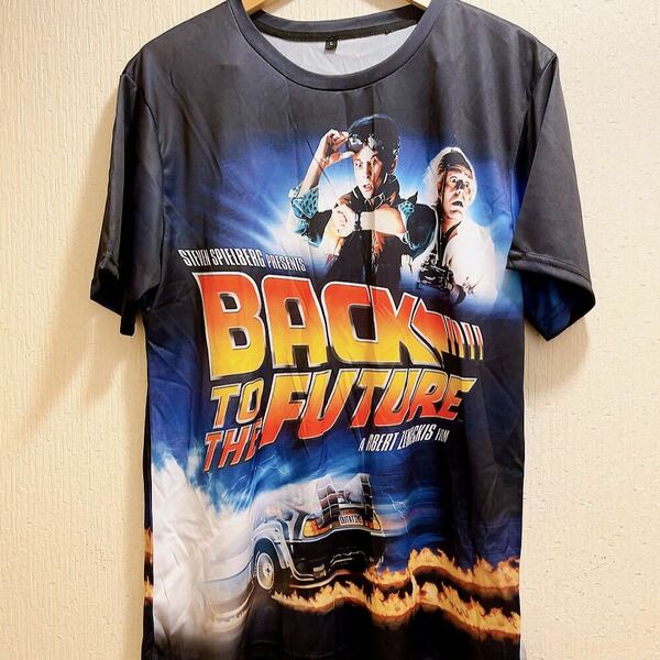 新品★映画★Back to the Future★Tシャツ★ユニセックス★L半袖 Tシャツ 
