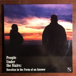 [2000 год US Orig 2LP]People Under The Stairs - Question In The Form Of An Answer|Puts, OM Records OM-036VLP|Jurassic 5