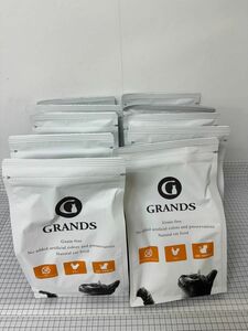 GRANDS (グランツ) 無添加 グレインフリー 1歳〜シニア猫用 高タンパク質 低糖質 10個セット