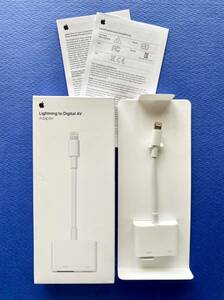 Apple Lightning Digital AVアダプタ ◆ A1438　MD826AM/A 