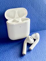 動作確認済み ★ Apple エアポッズ 第2世代 ★ AirPods with Wireless Charging Case ★ ワイヤレスイヤホン A2031 A2032 A1938_画像2