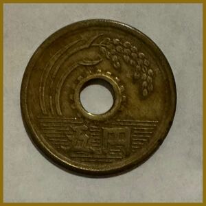 5円硬貨 表面無刻印 エラーコイン