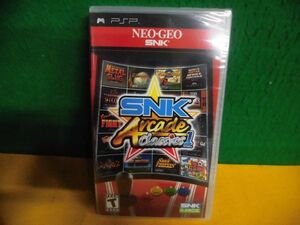 PSPソフト 未開封　北米版 SNK Arcade Classics Vol.1
