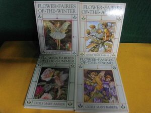 洋書　フラワー・フェアリーズ 4冊セット　Flower Fairies of the Spring/Summer/Autumn/Winter　花の妖精　ポケットサイズ