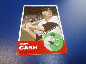 1963 TOPPS #445 NORM CASH