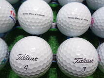 [TL724.] タイトリスト プロ ブイワン 23年 Titleist PRO V1 20球 ロストボール【中古】_画像1