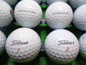 [MTL664.] 【マジック】 B級 タイトリスト プロ ブイワンエックス　23年 Titleist PRO V1X 20球 ロストボール 【中古】