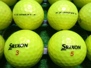 [SR713.] スリクソン ゼットスター エックスブイ 21年 SRIXON Z・STAR XV 20球 ロストボール 【中古】