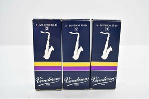 Vandoren Tenor Saxophone Treed 3 коробки [полосатый поезд] [2 × 8] [3 × 5]