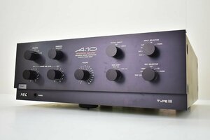 NEC A-10 TYPE III pre-main amplifier [STEREO AMPLIFIER]14M